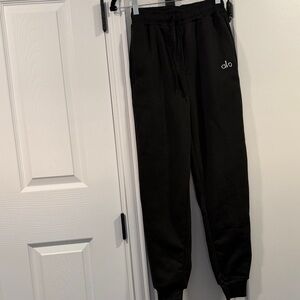 ALO Black Jogger Sweat Pants
